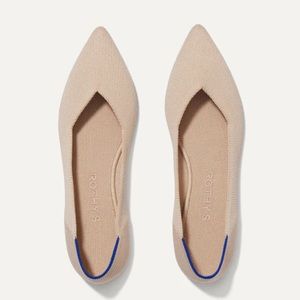 NWOT Rothy’s The Point in Ecru, size 9.5